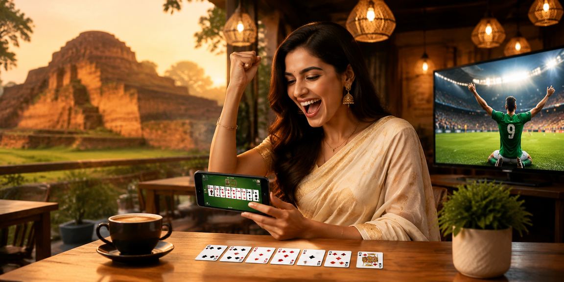 বগুড়ায় hi774 পোকার ও রামি গেমে অংশগ্রহণকারী একজন খেলোয়াড়